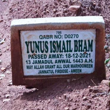 BHAM Yunus Ismail -2021