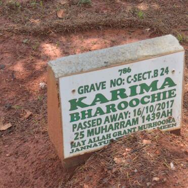 BHAROOCHIE Karima -2017