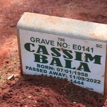 BALA Cassim 1958-2022