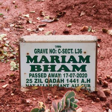 BHAM Mariam -2020