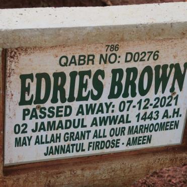BROWN Edries -2021
