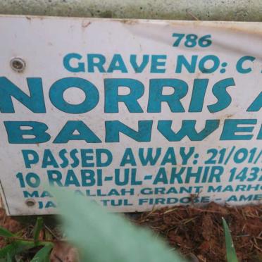 BANWELL Norris Ali -2016