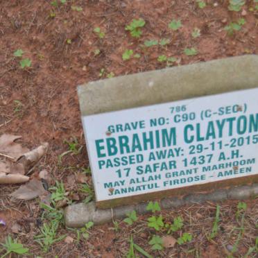 CLAYTON Ebrahim -2015