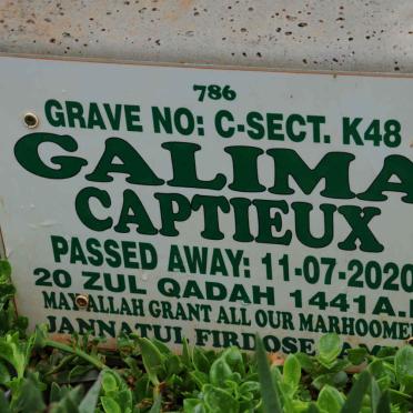 CAPTIEUX Galima -2020