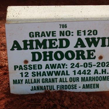 DHOORE Ahmed Awil -2021