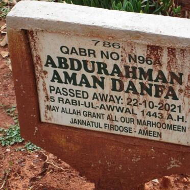 DANFA Abdurahman Aman -2021