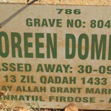 DOMINGO Doreen -2012