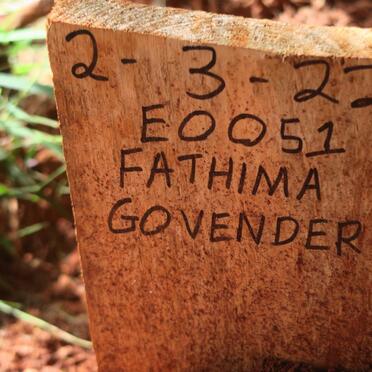 GOVENDER Fathima -2022