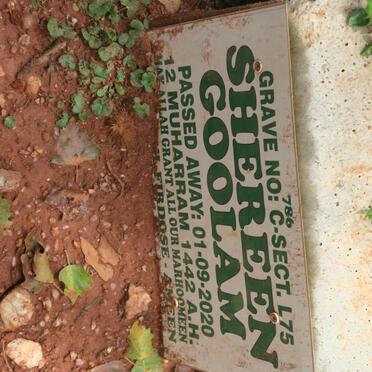 GOOLAM Shereen -2020