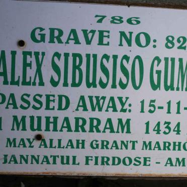 GUMEDE Alex Sibusiso -2012