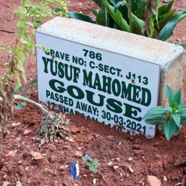 GOUSE Yusuf Mahomed -2021