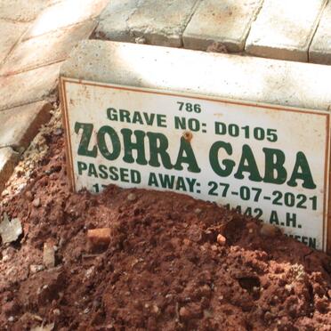 GABA Zohra -2021