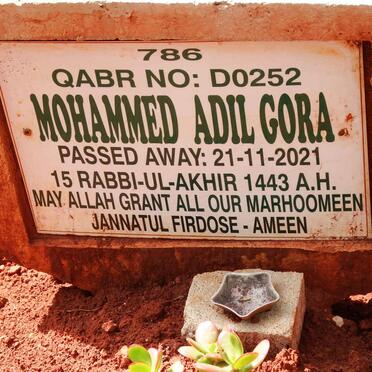 GORA Mohammed Adil -2021