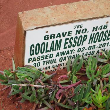 HOOSEN Goolam Essop -2019