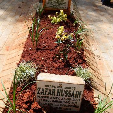 HUSSAIN Zafar 1966-2021