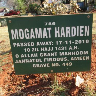 HARDIEN Mogamat -2010