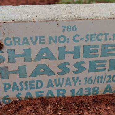 HASSEN Shaheed -2016