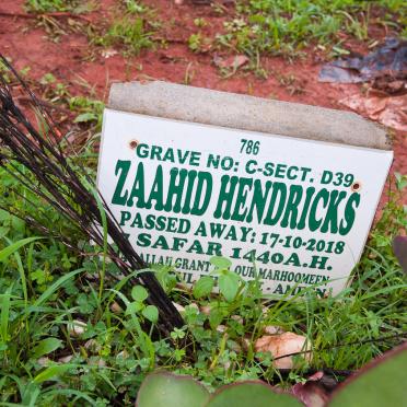 HENDRICKS Zaahid -2018