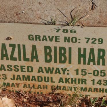 HARTLEY Fazila Bibi -2012