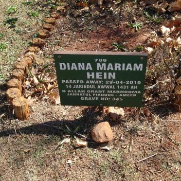 HEIN Diana Mariam -2010