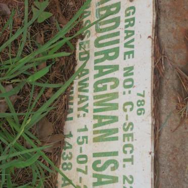 ISAACS Abduragman -2017