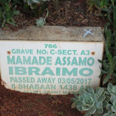 IBRAIMO Mamade Assamo -2017