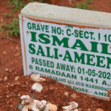 ISMAIL Sali-Ameen -2020