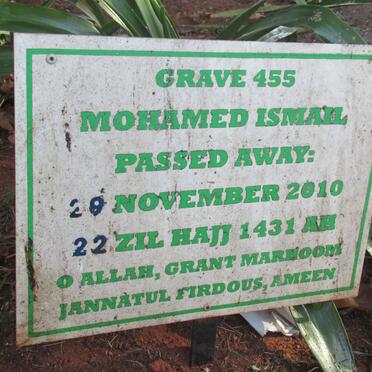 ISMAIL Mohamed -2010