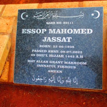 JASSAT Essop Mahomed 1938-2022