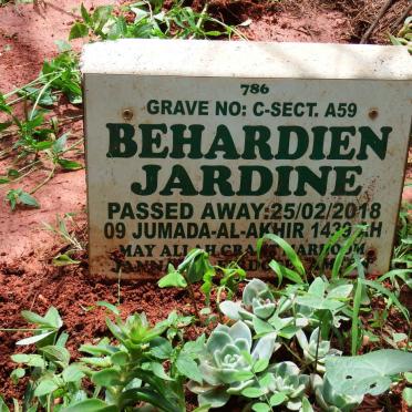 JARDINE Behardien -2018