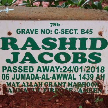JACOBS Rashid -2018