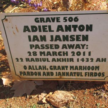 JANSEN Adiel Anton Ian -2011