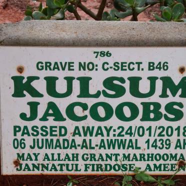 JACOOBS Kulsum -2018