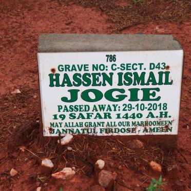JOGIE Hassen Ismail -2018