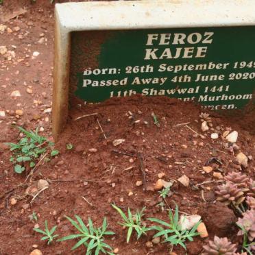 KAJEE Feroz 1949-2020