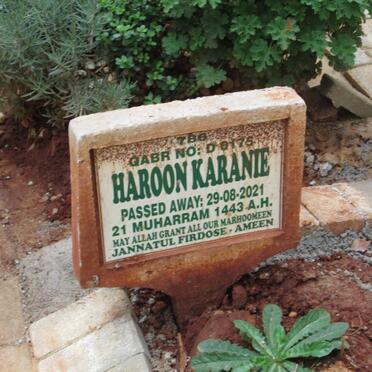 KARANIE Haroon -2021
