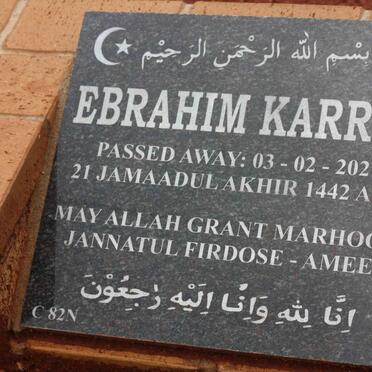 KARRIM Ebrahim -2021