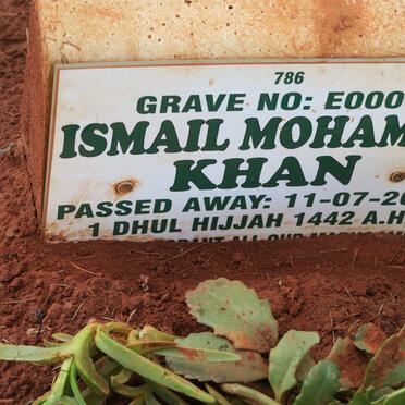 KHAN Ismail Mohamed -2021