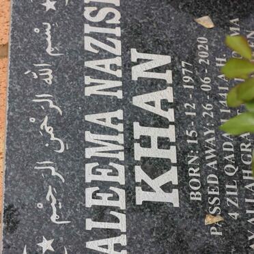 KHAN Saleema Nazish 1977-2020