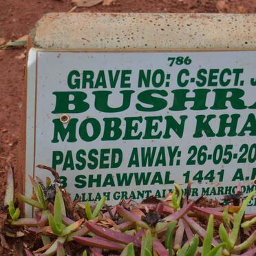 KHAN Bushra Mobeen -2020