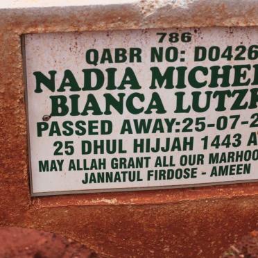 LUTZKE Nadia Michelle Bianca -2022