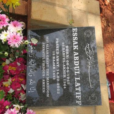 LATIFF Essak Abdul 1945-2022