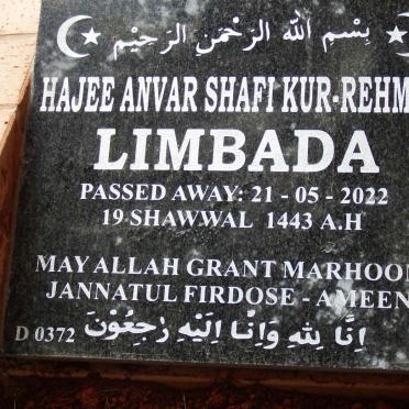LIMBADA Hajee Anvar Shafi Kur-Rehman -2022