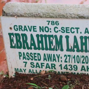 LAHER Ebrahiem -2017