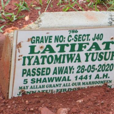 LATIFAT Iyatomiwa Yusuf -2020