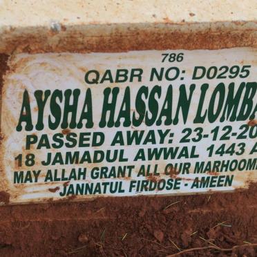 LOMBARD Aysha Hassan -2021