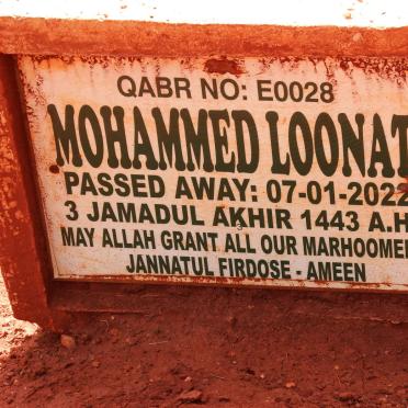 LOONAT Mohammed -2022