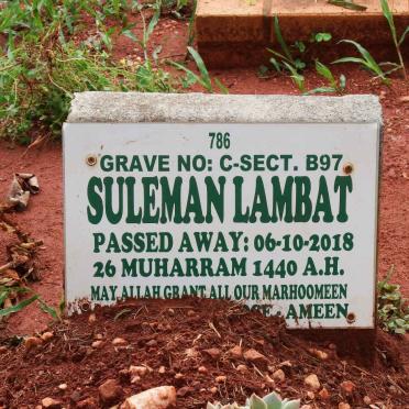 LAMBAT Suleman -2018