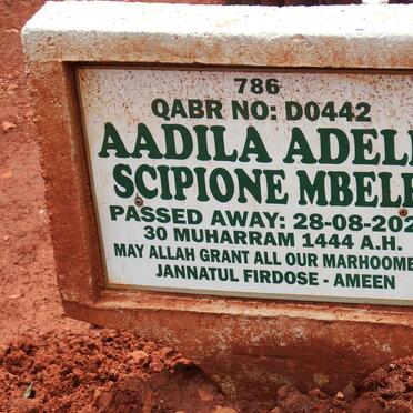 MBELE Aadila Adele Scipione -2022