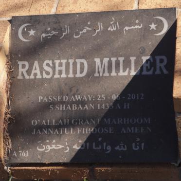 MILLER Rashid -2012